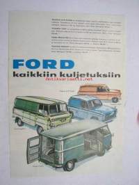Ford / Fordson kaikkiin kuljetuksiin -myyntiesite