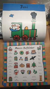 Saksankielinen Maisa -seinäkalenteri (Mausi Kalender) vuodelle 1999.