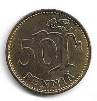 50 penniä  1969