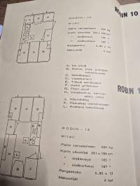 Robin 10 ja 12  asuntovaunu myyntiesite.