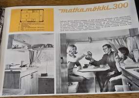 matkamökki asuntovaunu myyntiesite.