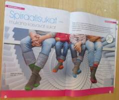 Luovasti langoilla : Lämpöiset sukat koko perheelle - käsityölehti