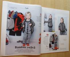 Kotiliesi Käsityö N:o 3 2017 kaava-arkki mukana
