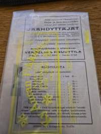 MAL lehti  N:o 6  1931