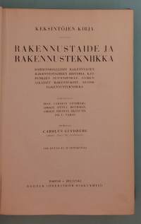 Keksintöjen kirja: Rakennustaide ja rakennustekniikka.  ( rakennustekniikka, arkkitehtuurinhistoria )