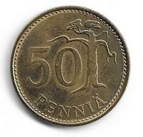 50 penniä  1983 K