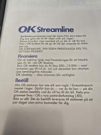 OK Streamline auto varuste luettelo..