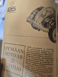 Oy maan auto ab 25 vuotis historiikki.