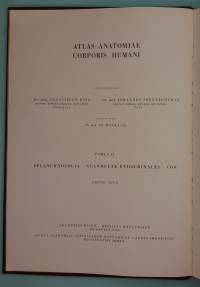 Atlas Anatomiae I - III. Vuoden 1960 painos. АНАТОМИЧЕСКИЙ АТЛАС ЧЕЛОВЕЧЕСКОГО ТЕЛА. I-III  (Antaomia, oppikirja, kirurgia )