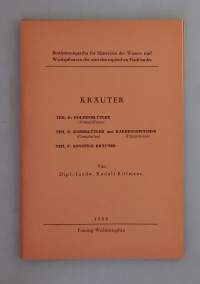 Bestimmungsatlas für Sämereien der Wiesen- und Weidepflanzen des mitteleuropäischen Flachlande. ( Kasvitiede, maataloustiede )