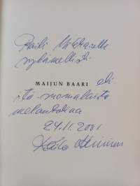 Maijun baari (signeerattu, tekijän omiste)