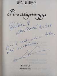 Piruettiystävyys (signeerattu, tekijän omiste)