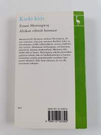 Afrikan vihreät kunnaat
