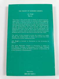 The theory of economic growth