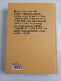 Kaikki mitä olen oppinut hyvästä ruoasta (tekijän omiste, signeerattu)