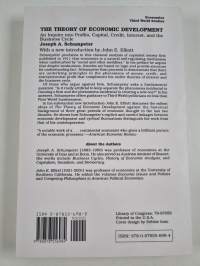 The theory of economic development : an inquiry into profits, capital, credit, interest, and the business cycle