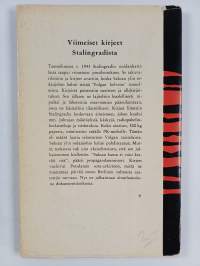 Viimeiset kirjeet Stalingradista