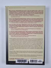 Organizational strategy, structure, and process