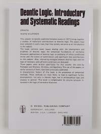 Deontic logic : introductory and systematic readings