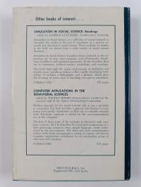 Simulation in international relations : developments for research and teaching