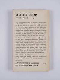 Selected poems of Ezra Pound