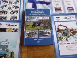 Uusi Jorma Ylikomi - traktorikauppaa ja moottoriurheilua kirja sekä 5 julistetta. Suoraan kirjailijalta.