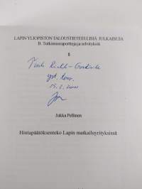 Hintapäätöksenteko Lapin matkailuyrityksissä (signeerattu, tekijän omiste)