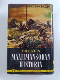 Toisen maailmansodan historia 1-4 (2 kirjaa) : Saksan alkumenestykset/Sota laajenee ; Sodan käänne/Saksan luhistuminen