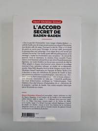 L'Accord secret de Baden-Baden - Comment de Gaulle et les Soviétiques ont mis fin à mai 1968