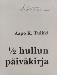 1/2 Hullun päiväkirja (signeerattu)