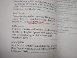 Kynäniekkoja, kivinyrkkejä, mäki-matteja - 2003 Suomen urheiluhistoriallisen seuran vuosikirja