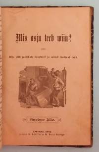 Virolaiset pienpainatteet yksissä kansissa v. 1887 - 1931. Sivuja yhteensä 233. ( Kansansadut, raittiusvalistus, saarnat, ilmestykset, ennustukset)