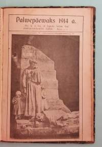 Virolaiset pienpainatteet yksissä kansissa v. 1887 - 1931. Sivuja yhteensä 233. ( Kansansadut, raittiusvalistus, saarnat, ilmestykset, ennustukset)