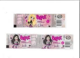 Bratz 2 eril  -  juomaetiketti