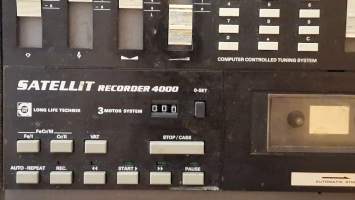 Grundig Satellit Recorder 4000 maailmanradio