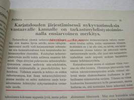 Pellervo 1936 nr 37 sis. mm. artikkelit / kuvat; Karjatalouden järjestäminen nykyvaatimuksia vastavksia, kuivausriihet, Luserniheinäjauho ym.