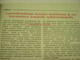 Pellervo 1936 nr 37 sis. mm. artikkelit / kuvat; Karjatalouden järjestäminen nykyvaatimuksia vastavksia, kuivausriihet, Luserniheinäjauho ym.
