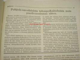 Pellervo 1936 nr 37 sis. mm. artikkelit / kuvat; Karjatalouden järjestäminen nykyvaatimuksia vastavksia, kuivausriihet, Luserniheinäjauho ym.
