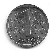1 markka  1970