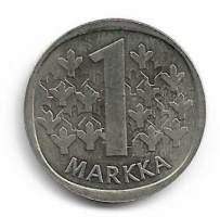 1 markka  1977