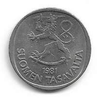 1 markka  1981
