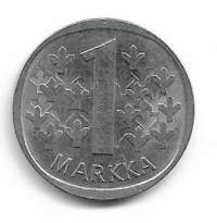 1 markka  1987 M