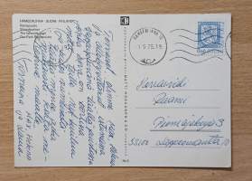 Postikortti Hämeenlinna, Rantapuisto 1975