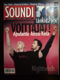 Soundi 2002 nr 1 - Apulanta, Anssi Kela, Nightwish