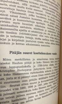 Historiallinen ja taloudellinen kuvaus Hauhon pitäjästä