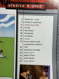 Soundi 2002 nr 8 - Ismo Alanko, Don Huonot, Suede Papa Roach
