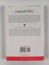 Harvard business review on corporate ethics - Corporate ethics.
