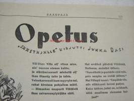 Säästäjä 1935 nr 7 -Säästöpankin asiakaslehti, takasivulla Olli ja Vahti -sarjakuva, Maailmannäyttely