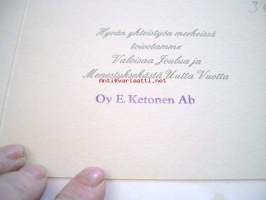 taittokortti   ketonen