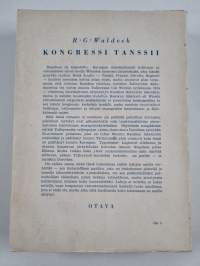 Kongressi tanssii : historiallinen romaani (lukematon)